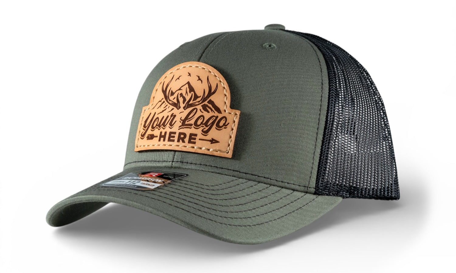 Pioneer 7800 Con Toppa Pioneer Seed - Carbone/Nero, Tela, Schienale A Maglia | Regolabile Cappello Da Camionista Richardson 112
