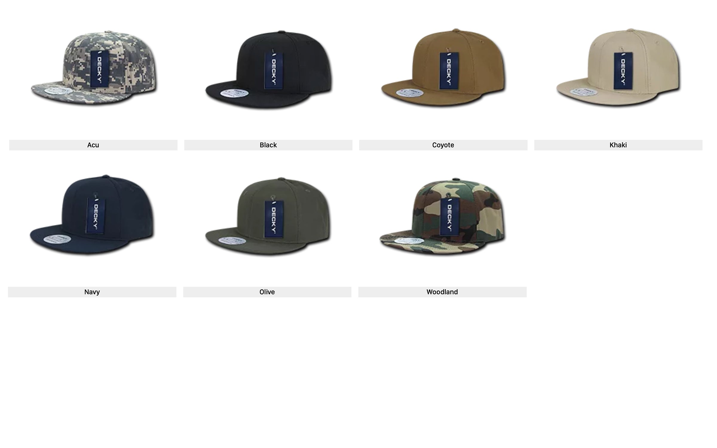 Decky 360 colorways