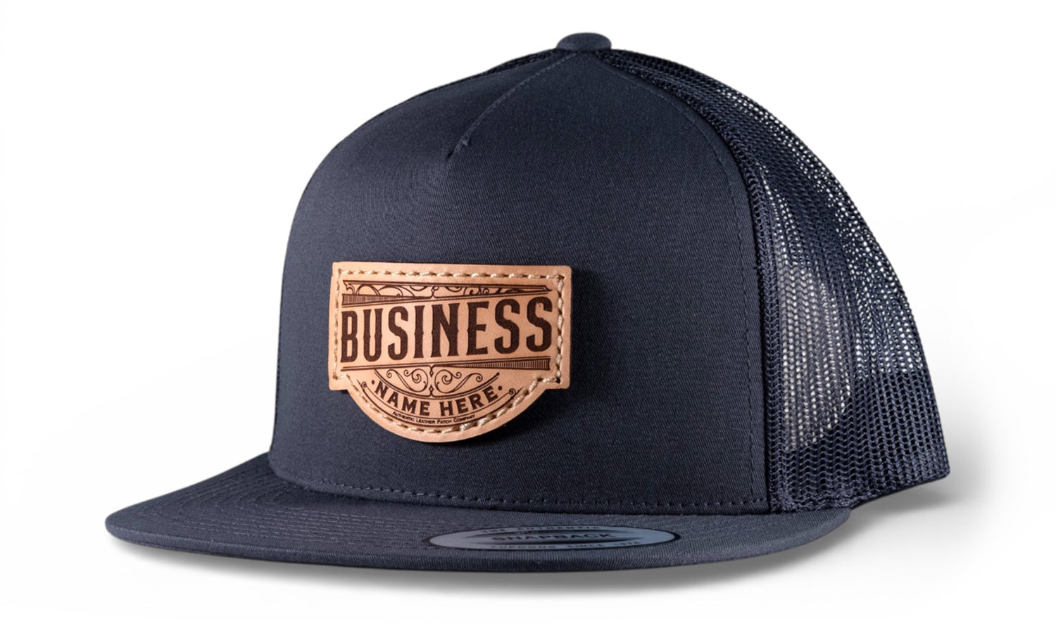 Yupoong 6006 Classic Trucker Hat – Authentic Leather Patch Company
