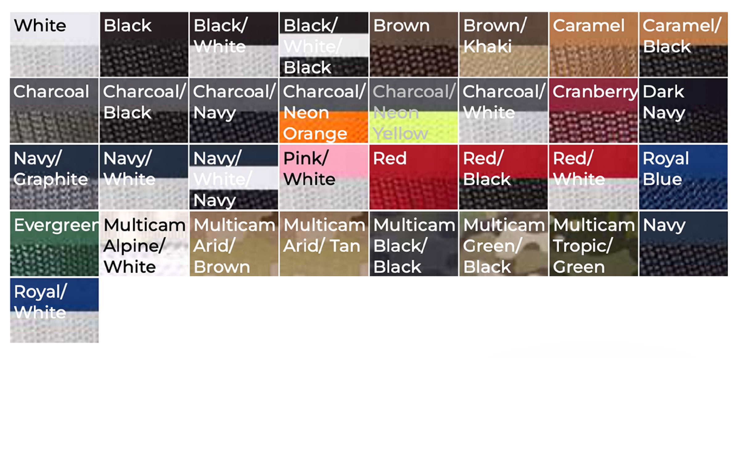 Flexfit 6511 Trucker Cap colorways
