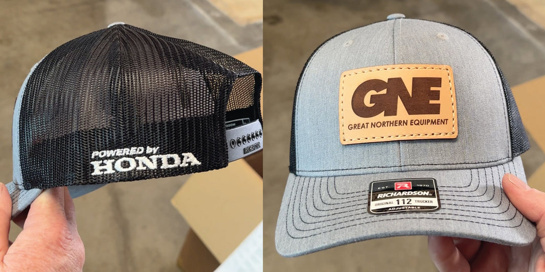 Leather Patch Hats With Side or Back Embroidery: Make Every Angle Count
