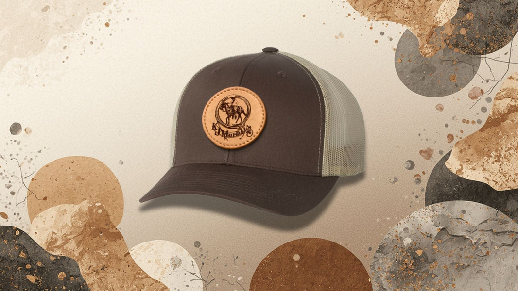 Custom Leather Patch Hats