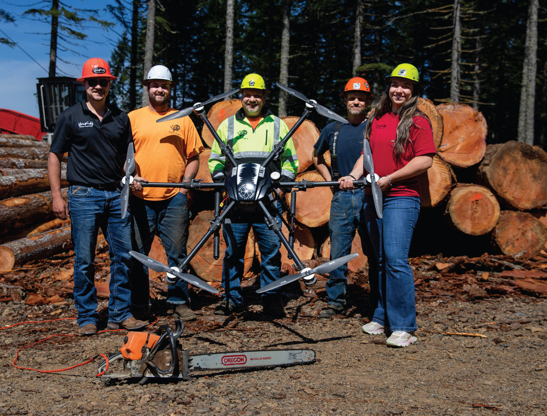 How Hilltop Aerial Is Using Heavy Lift Drones to Transform Logging Operations