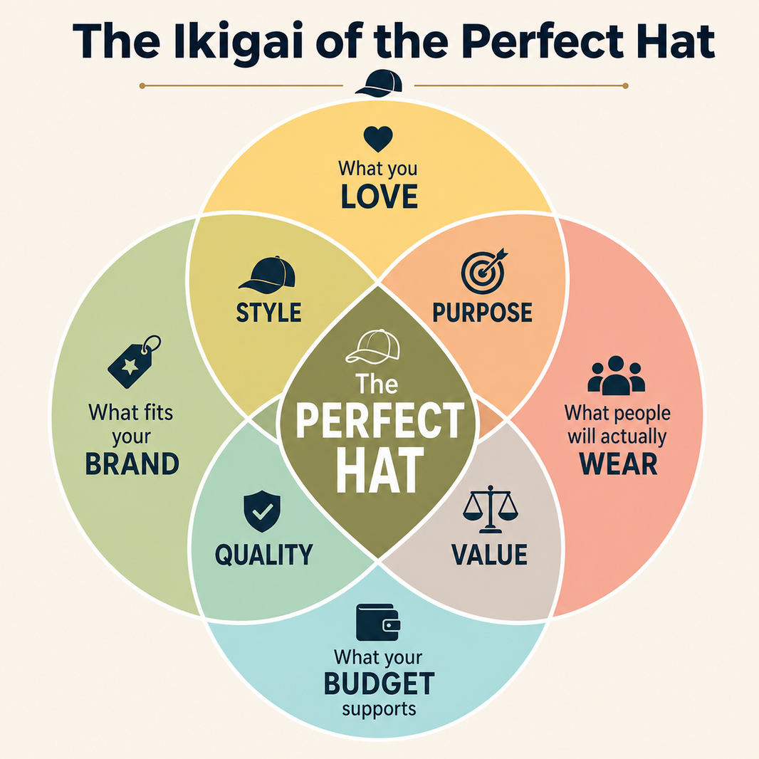 The Ikigai of the Perfect Hat: Finding the Sweet Spot Between Style, Brand, Quality and Value