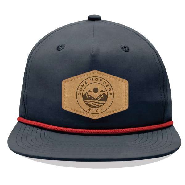 Custom Decky 6032 5 Panel High Profile Relaxed Cotton Blend Rope Hat