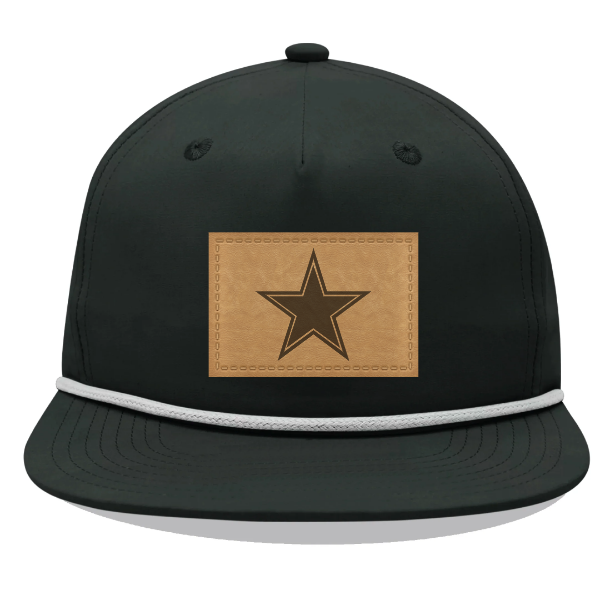 Custom Decky 6032 5 Panel High Profile Relaxed Cotton Blend Rope Hat