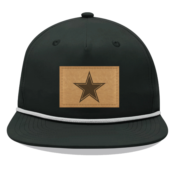 Custom Decky 6032 5 Panel High Profile Relaxed Cotton Blend Rope Hat