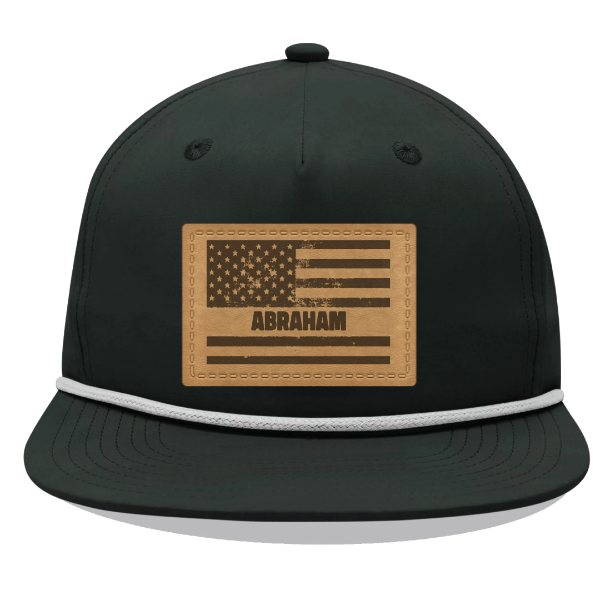 Custom Decky 6032 5 Panel High Profile Relaxed Cotton Blend Rope Hat