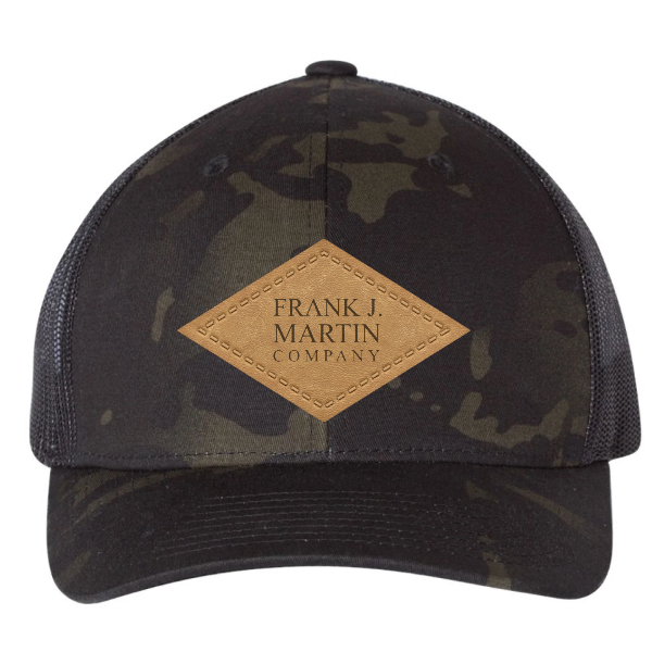 Custom Yupoong 6606 Camo Options Retro Trucker Cap