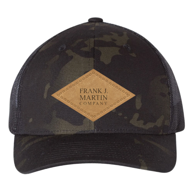 Custom Yupoong 6606 Camo Options Retro Trucker Cap