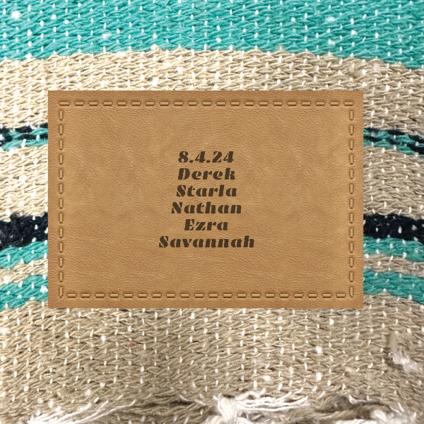 Custom Mexican Blanket