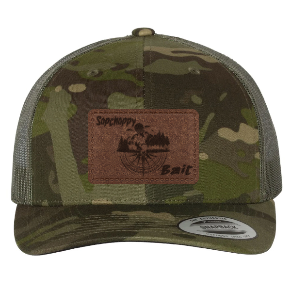 Custom Yupoong 6606 Camo Options Retro Trucker Cap