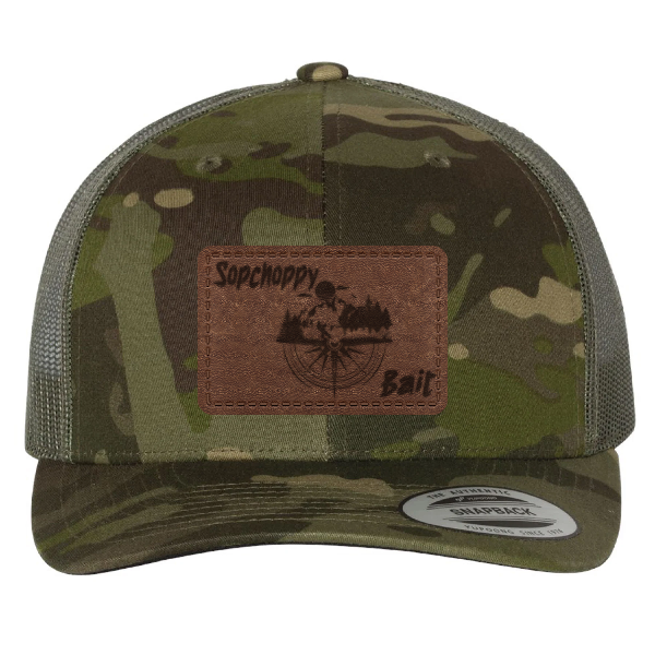Custom Yupoong 6606 Camo Options Retro Trucker Cap