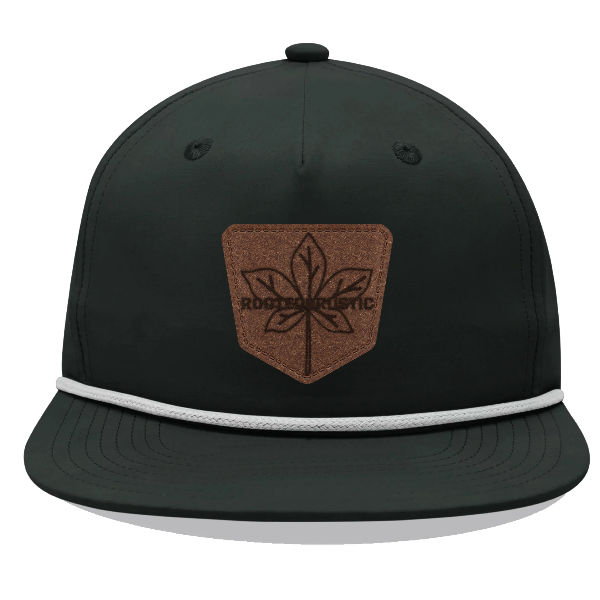 Custom Decky 6032 5 Panel High Profile Relaxed Cotton Blend Rope Hat