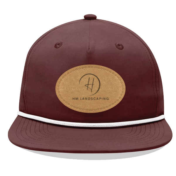 Custom Decky 6032 5 Panel High Profile Relaxed Cotton Blend Rope Hat