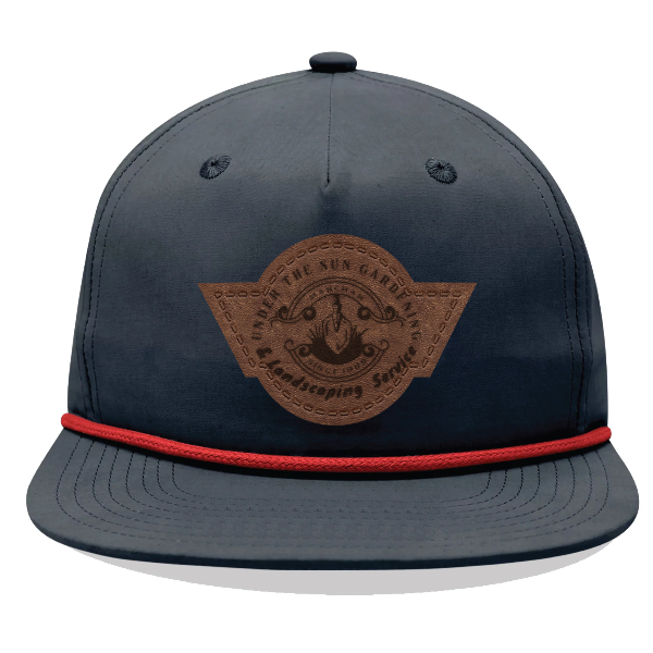 Custom Decky 6032 5 Panel High Profile Relaxed Cotton Blend Rope Hat