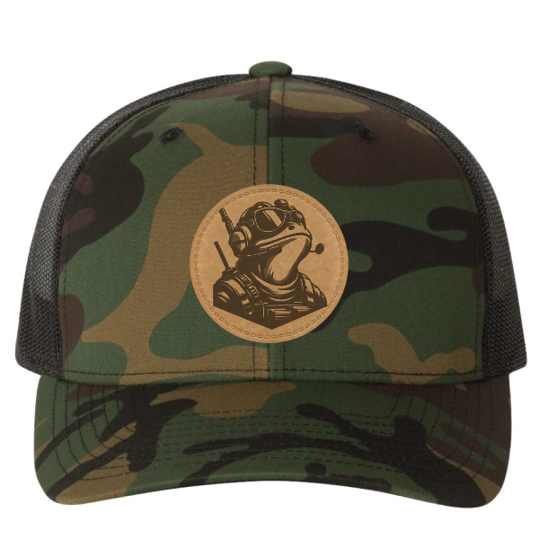 Custom Yupoong 6606 Camo Options Retro Trucker Cap
