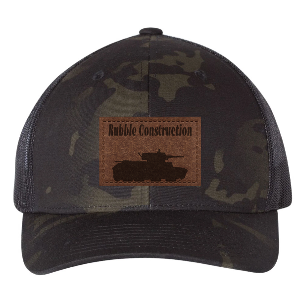 Custom Yupoong 6606 Camo Options Retro Trucker Cap