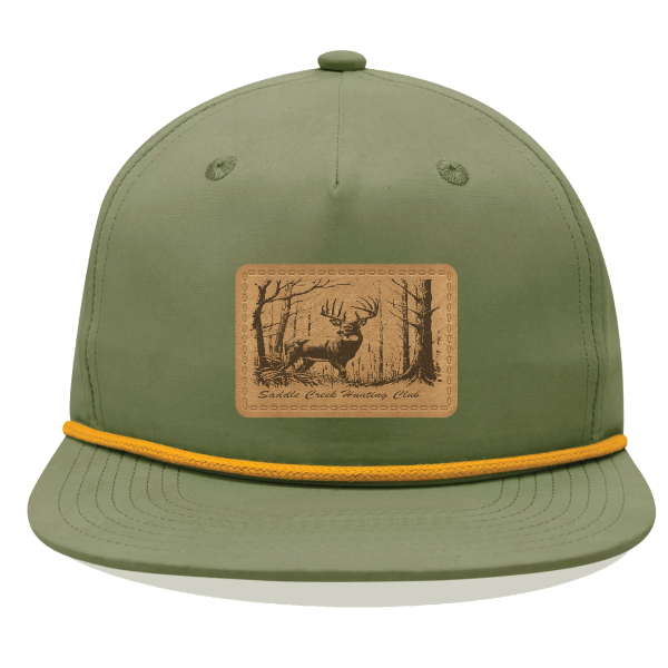 Custom Decky 6032 5 Panel High Profile Relaxed Cotton Blend Rope Hat