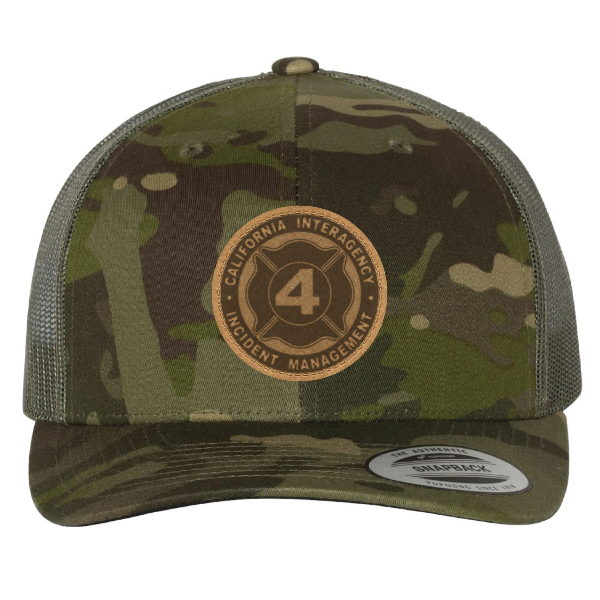 Yupoong 6606 Camo Options Retro Trucker Cap