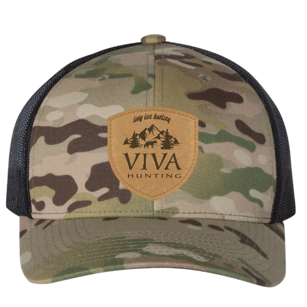 Yupoong 6606 Camo Options Retro Trucker Cap