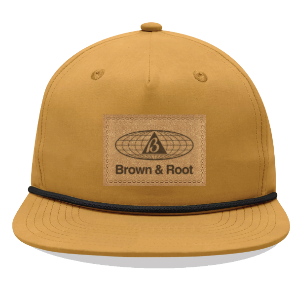 Decky 6032 5 Panel High Profile Relaxed Cotton Blend Rope Hat