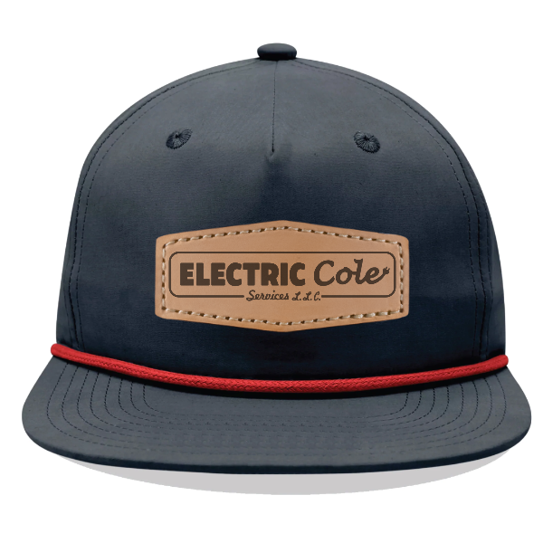Decky 6032 5 Panel High Profile Relaxed Cotton Blend Rope Hat