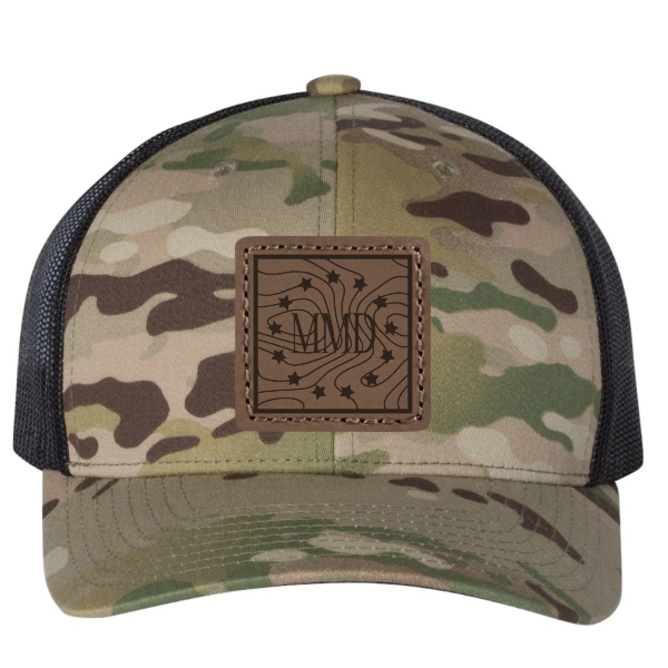 Yupoong 6606 Camo Options Retro Trucker Cap