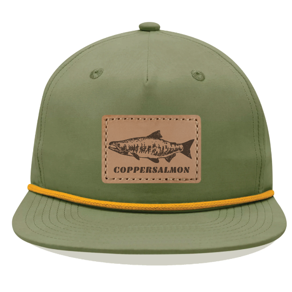 Decky 6032 5 Panel High Profile Relaxed Cotton Blend Rope Hat