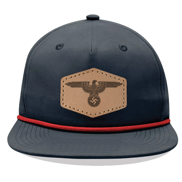Decky 6032 5 Panel High Profile Relaxed Cotton Blend Rope Hat