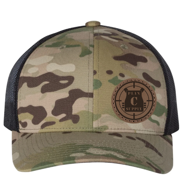 Yupoong 6606 Camo Options Retro Trucker Cap