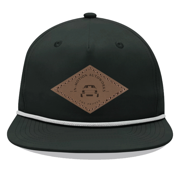 Decky 6032 5 Panel High Profile Relaxed Cotton Blend Rope Hat