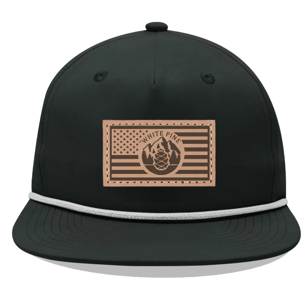 Decky 6032 5 Panel High Profile Relaxed Cotton Blend Rope Hat