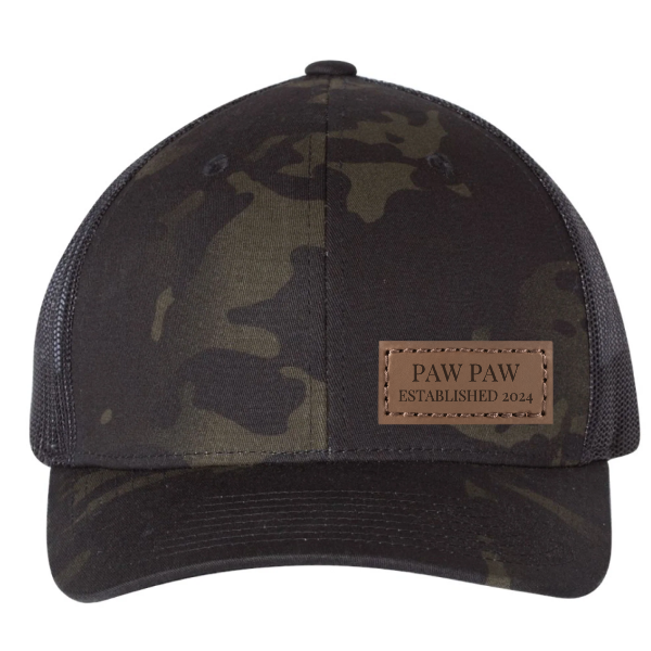 Yupoong 6606 Camo Options Retro Trucker Cap