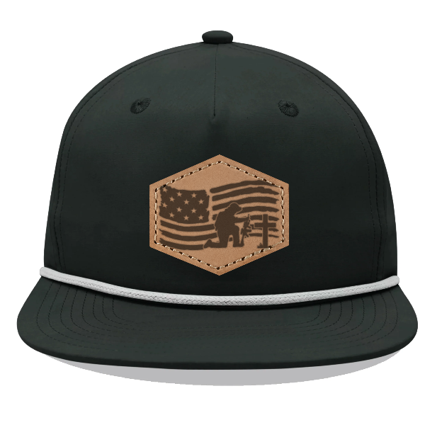Decky 6032 5 Panel High Profile Relaxed Cotton Blend Rope Hat