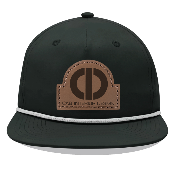 Decky 6032 5 Panel High Profile Relaxed Cotton Blend Rope Hat