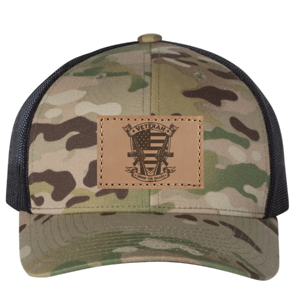 Yupoong 6606 Camo Options Retro Trucker Cap