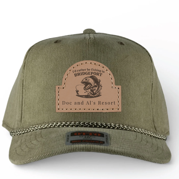 Custom OTTO CAP 5 Panel Mid Profile Corduroy Trucker