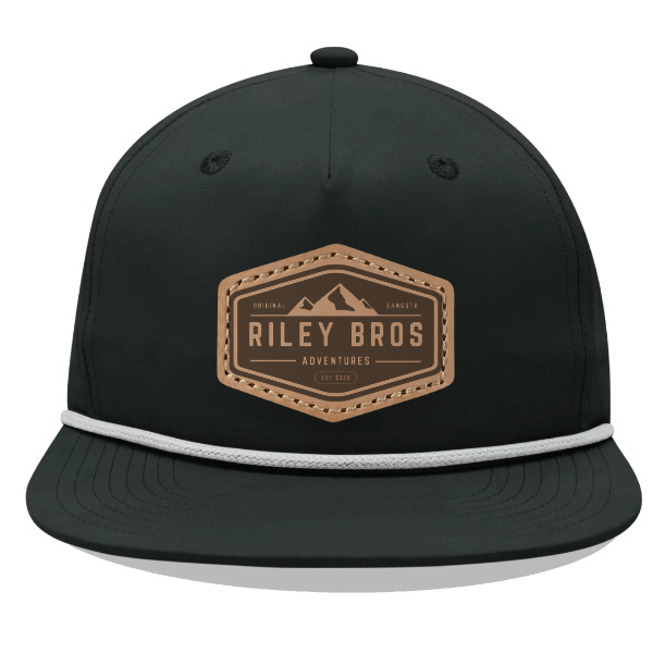 Decky 6032 5 Panel High Profile Relaxed Cotton Blend Rope Hat