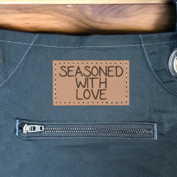 Custom Apron- Artisan Collection Contrast Stitch Recycled Apron
