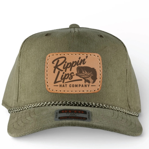 Custom OTTO CAP 5 Panel Mid Profile Corduroy Trucker