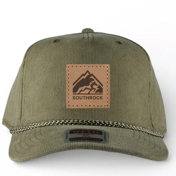 Custom OTTO CAP 5 Panel Mid Profile Corduroy Trucker