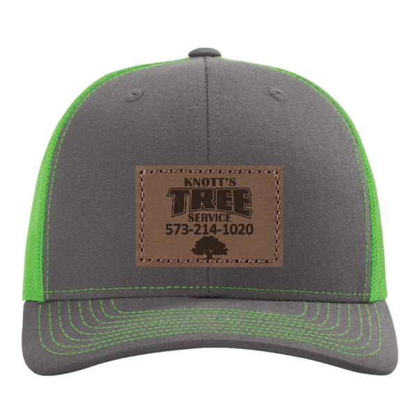 Richardson 112 custom leather patch hat
