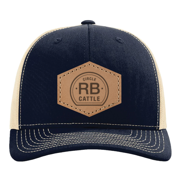 Richardson 112 custom leather patch hat