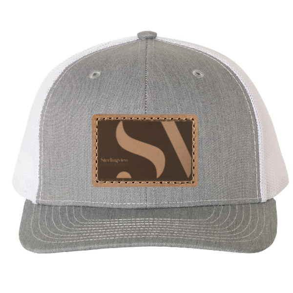 Richardson 112 custom leather patch hat