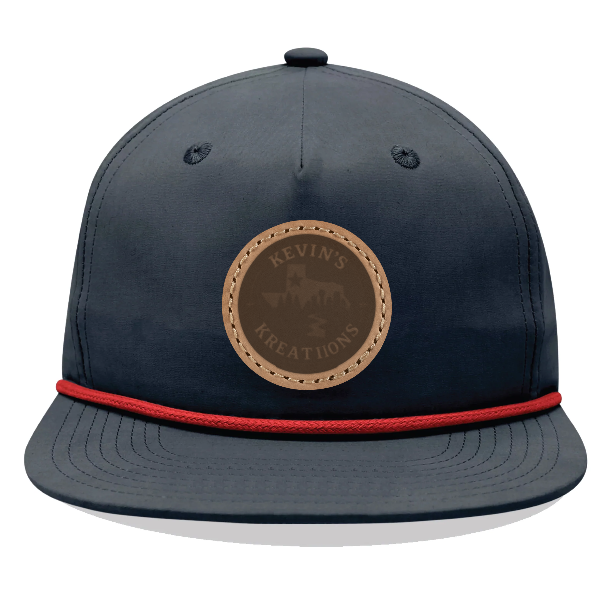 Decky 6032 5 Panel High Profile Relaxed Cotton Blend Rope Hat