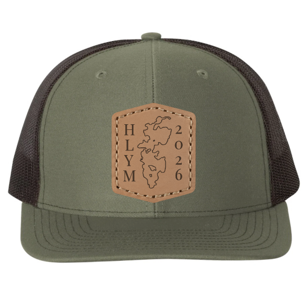 Richardson 112 custom leather patch hat