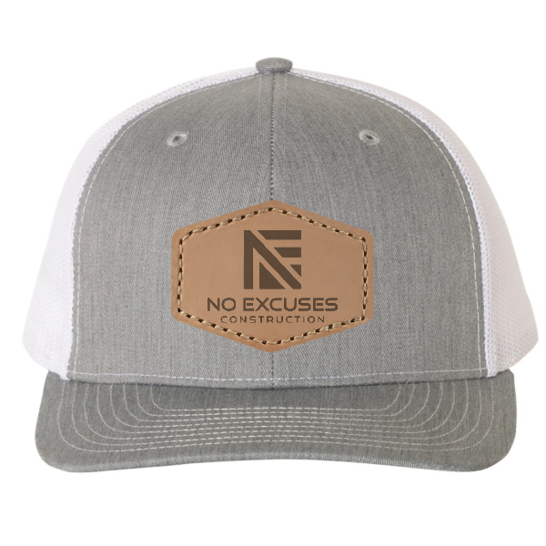 Richardson 112 custom leather patch hat
