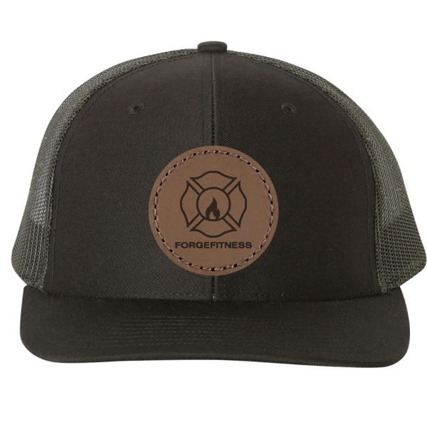 Richardson 112 custom leather patch hat