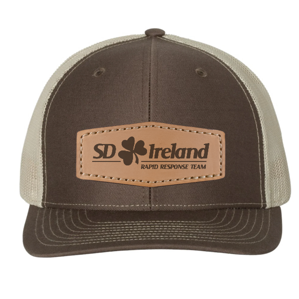 Richardson 112 custom leather patch hat